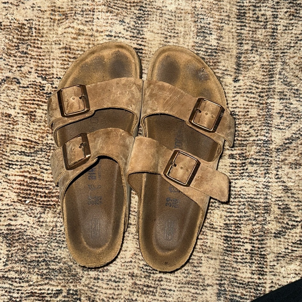 Birkenstock leather sandals